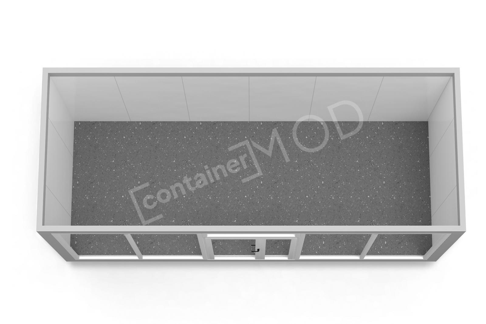 6m Commercial Container  White ContainerMod