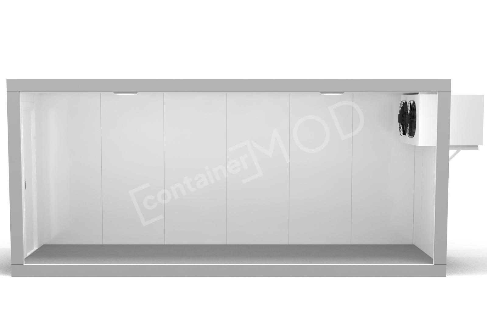 Container Frigorific Congelare 6m Alb ContainerMod