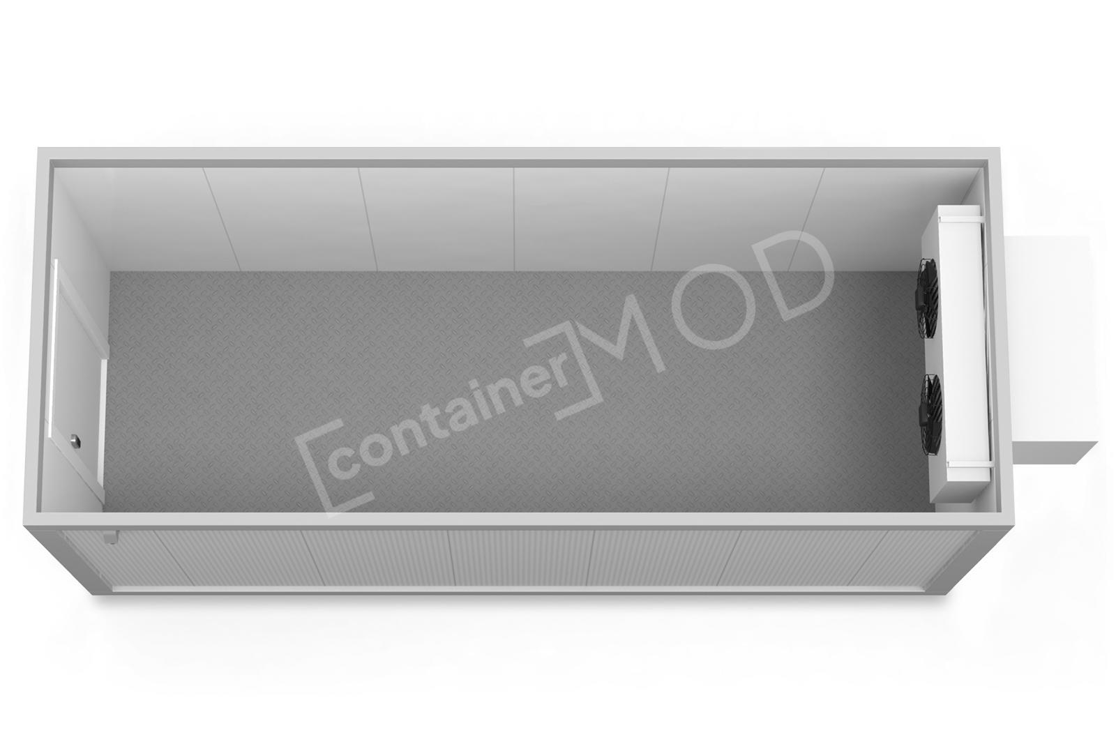 Container Frigorific Congelare 6m Alb ContainerMod