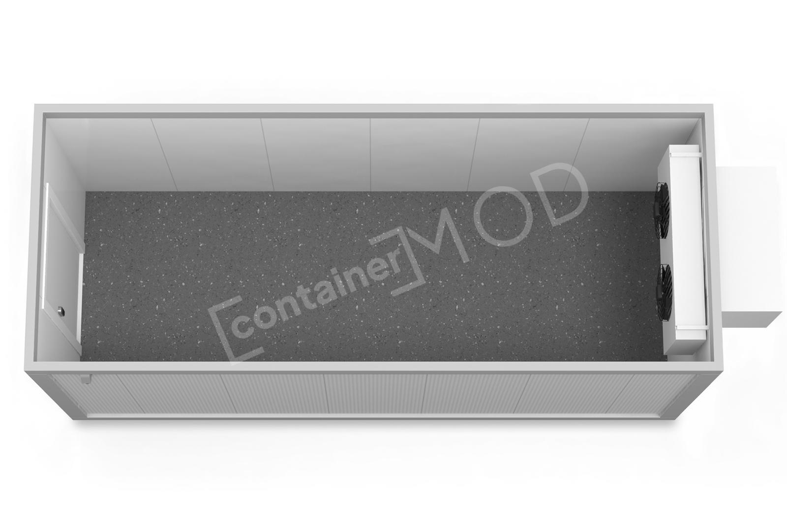 Container Frigorific Refrigerare 6m White ContainerMod