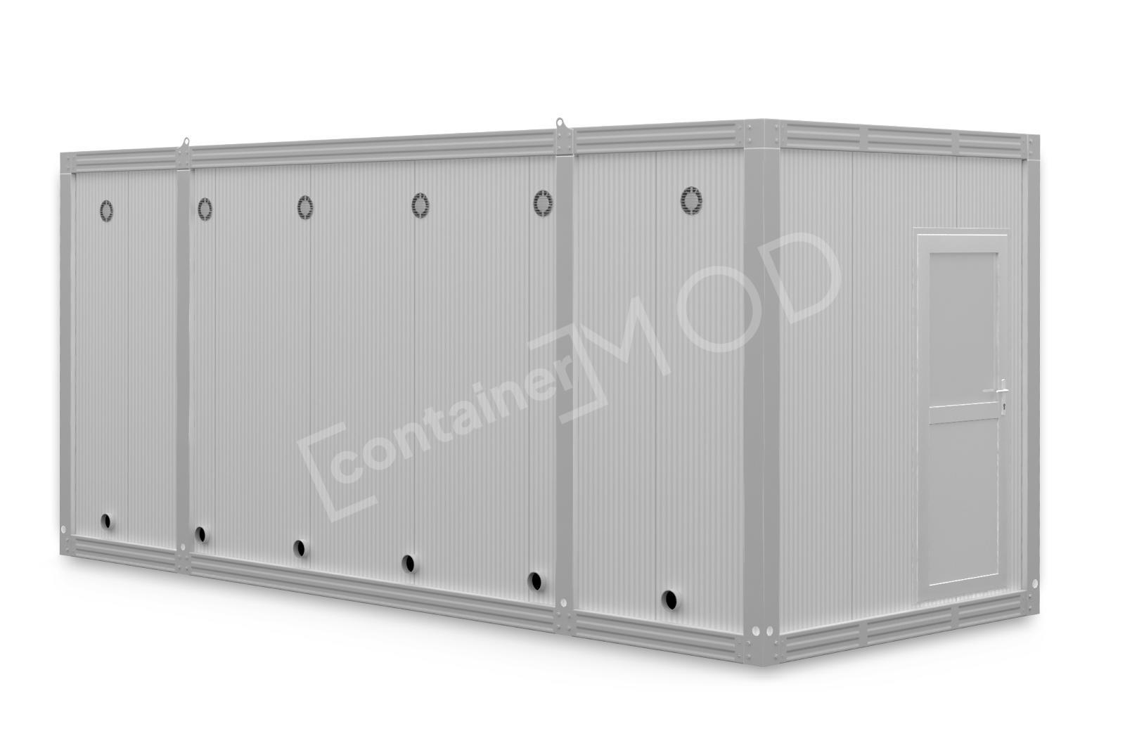 Container Sanitar 6m cu 6 WC  White ContainerMod