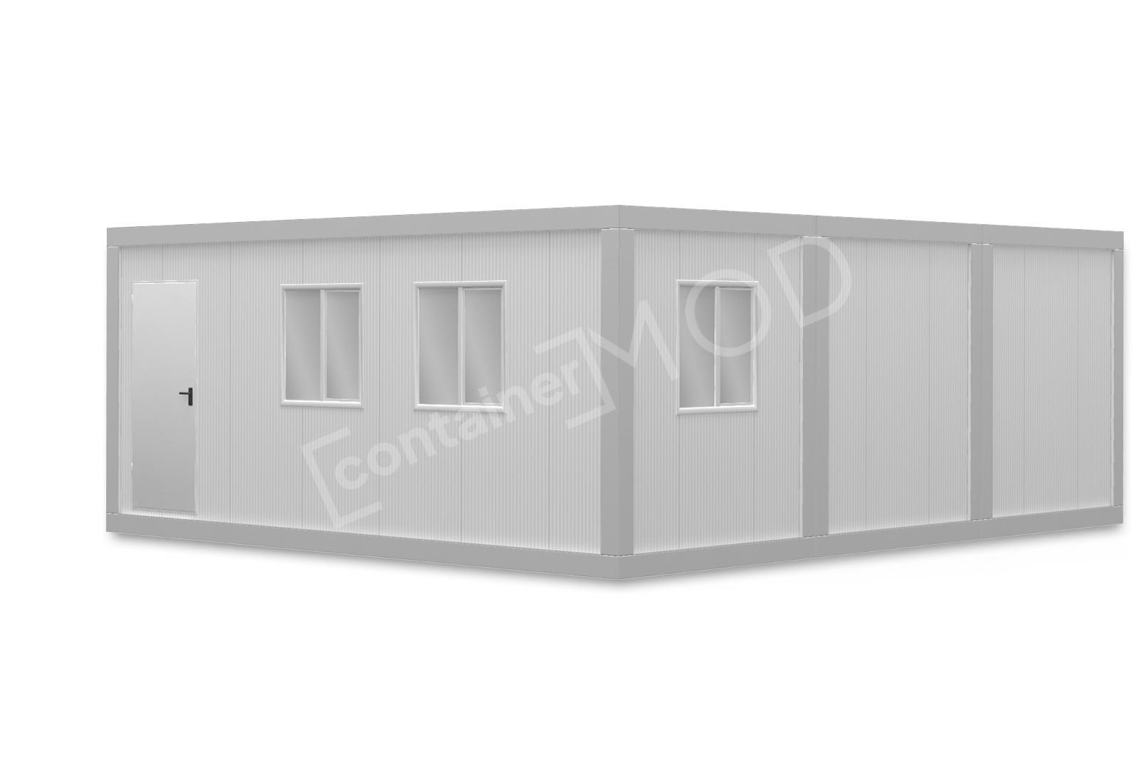 Container Modular 6x7.2m cu 1 Usa 3 Ferestre